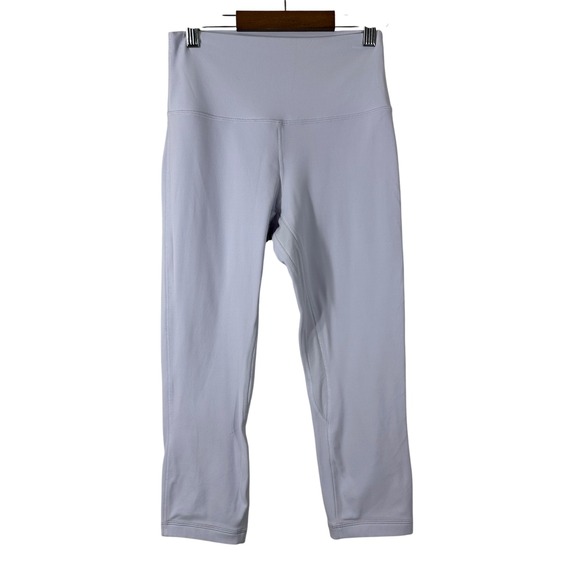 Lululemon Women's Leggings Purple Crop Align High‎ Rise Yoga Activewear Size 6 - Picture 1 of 7